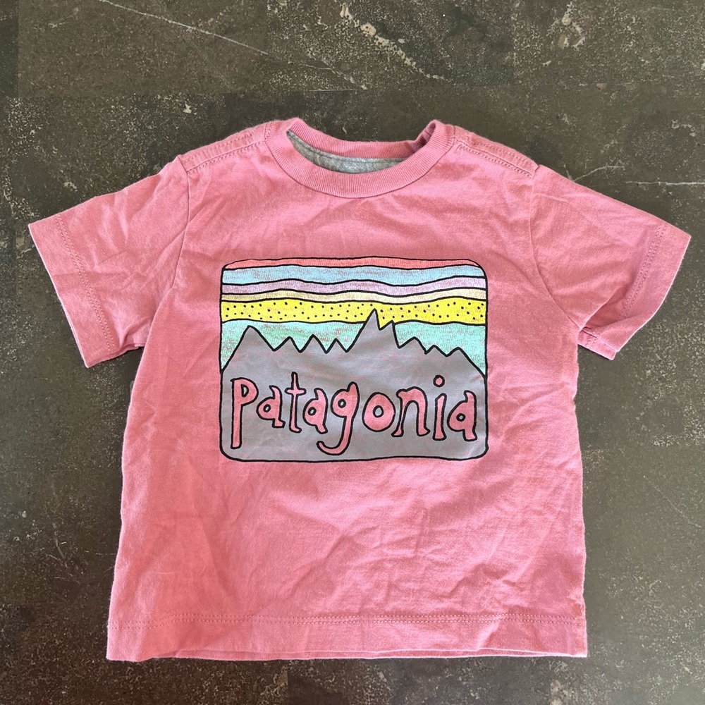 Patagonia baby t-shirt size 3-6 months